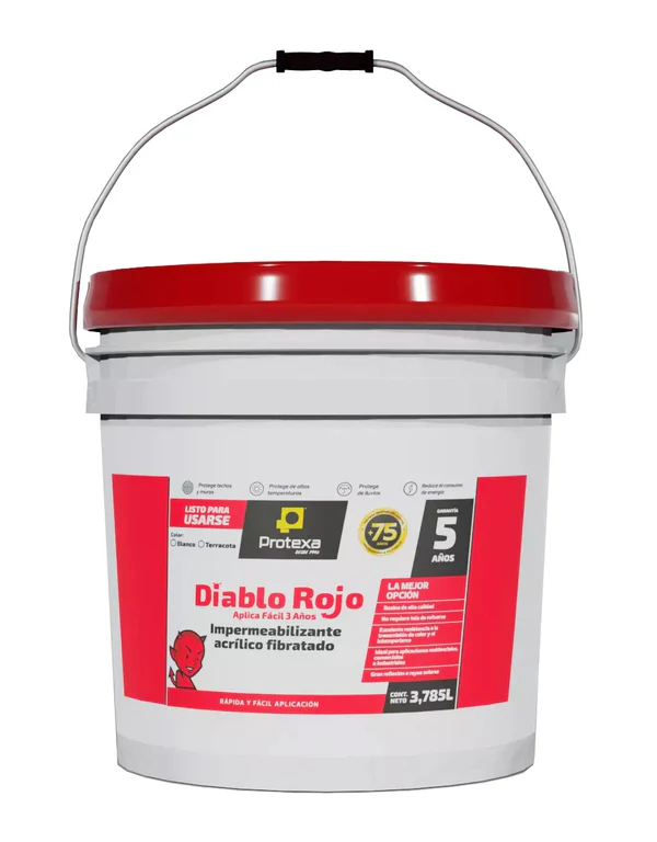  DIABLO ROJO ACRILICO 5A BCO 3.8 L